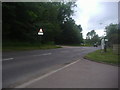 High Street at the entrance to Codicote Garden Centre