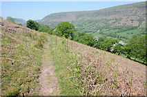 SO2629 : Path above the Vale of Ewyas by Philip Halling
