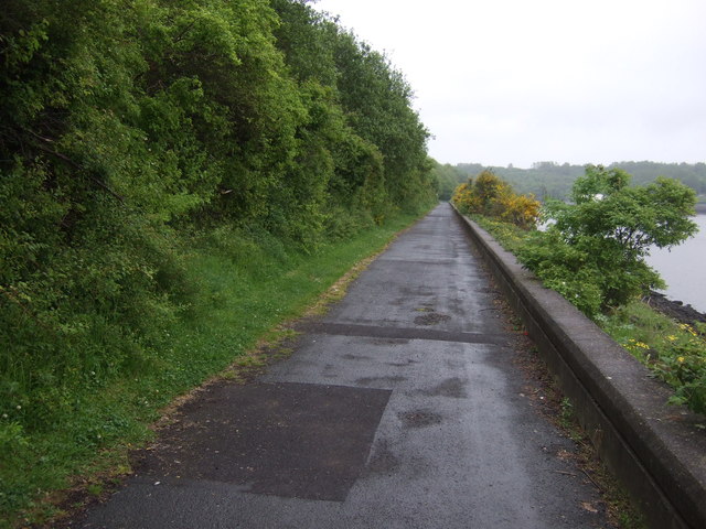 Path beside the River Tyne