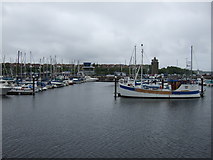 NZ3566 : Marina, Albert Edward Dock by JThomas