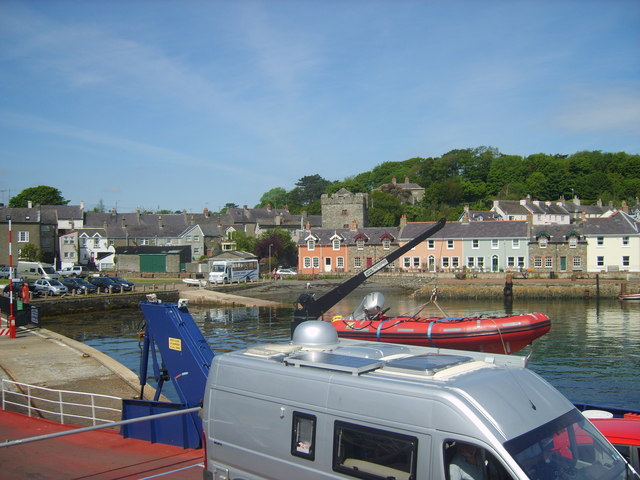 The village of Strangford from the ferry... © Eric Jones :: Geograph ...