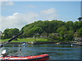 Katherine Quay and Old Court manor house from the MV Portaferry II