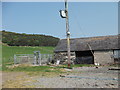 Cattle handing equipment at Tal-y-bont Farm