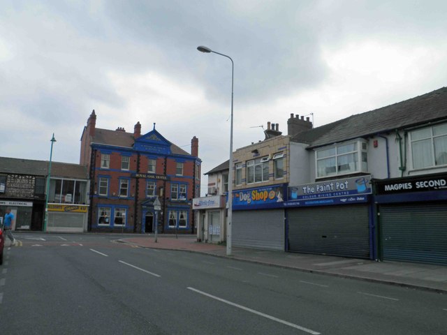 The Royal Oak Hotel, Fleetwood, from... © Steve Fareham :: Geograph ...