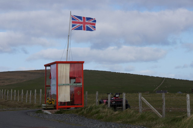 Unst Bus Shelter at the Diamond Jubilee