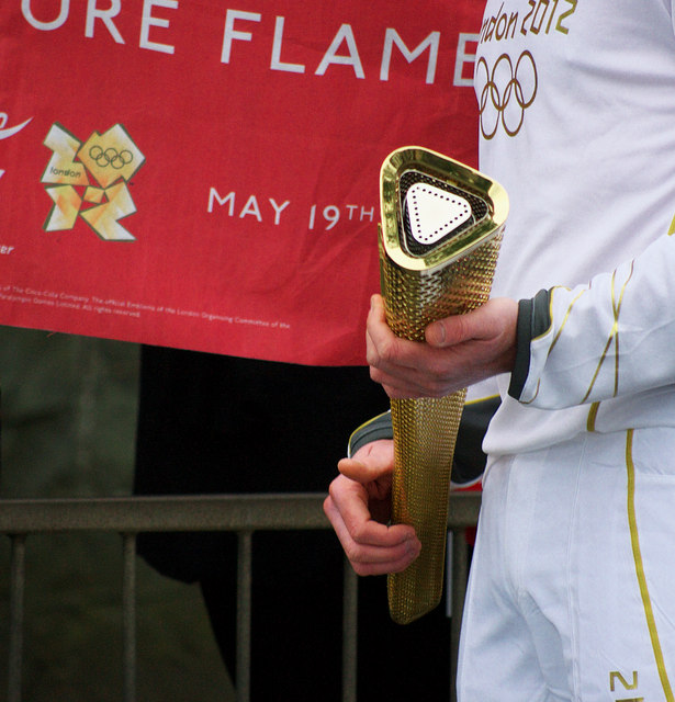 Olympic Torch Relay, Bangor