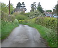 Heightington Road near Horsehill Farm