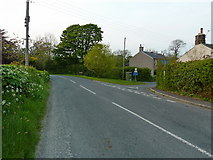 SD6943 : Road junction, Bashall Eaves by Alexander P Kapp
