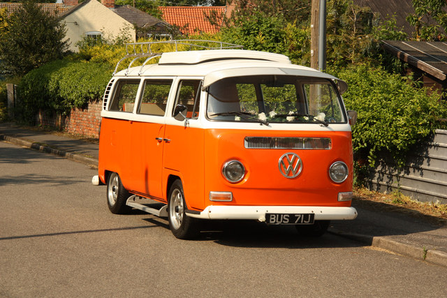 VW Camper Van © Richard Croft :: Geograph Britain and Ireland