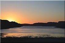 NC2552 : Sunset, Loch Inchard by Jim Barton