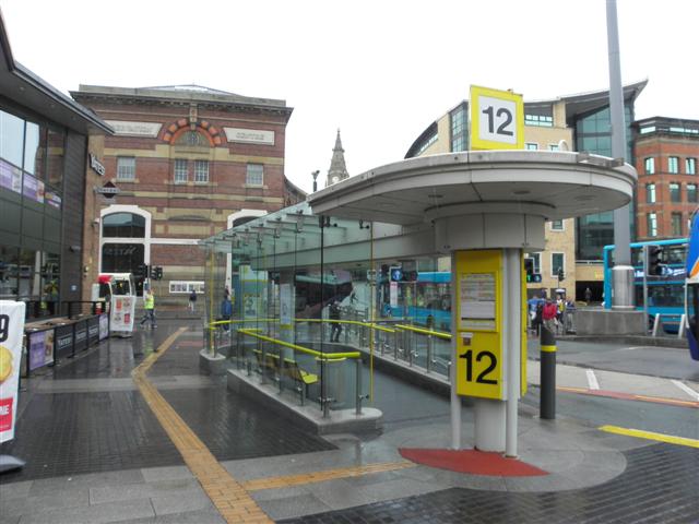 Bus stand, Liverpool