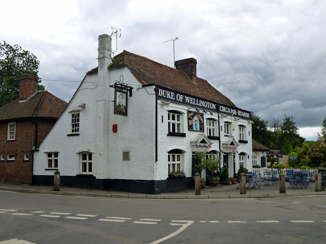 The Duke of Wellington, Ryarsh © Robin Webster cc-by-sa/2.0 :: Geograph ...