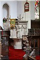 St George, Stowlangtoft - Pulpit