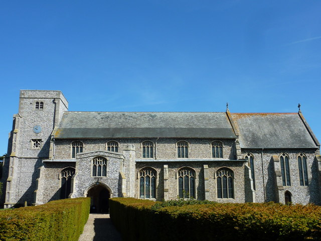 All Saints church, Thornham