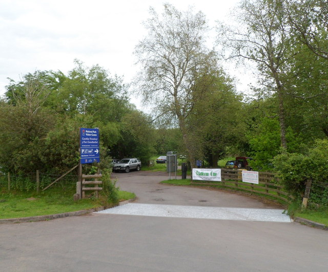 Car park entrance, Brecon Beacons... © Jaggery :: Geograph Britain and ...