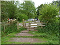 Pedestrian entrance to the Brecon Beacons National Park Visitor Centre