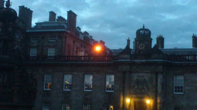 The Queen's Diamond Jubilee Beacon, Holyrood Palace
