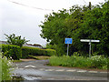 Staggered crossroads near Hadlow