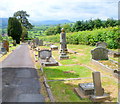 NW edge of Brecon Cemetery