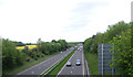 A19 heading west towards the A1