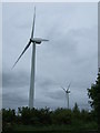 NZ2478 : Wind turbine on the Windmill Industrial Estate by JThomas