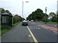 Station Road (B1326) heading east