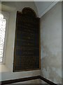 St Mary, Tarrant Rawston: The Ten Commandments (V to X)