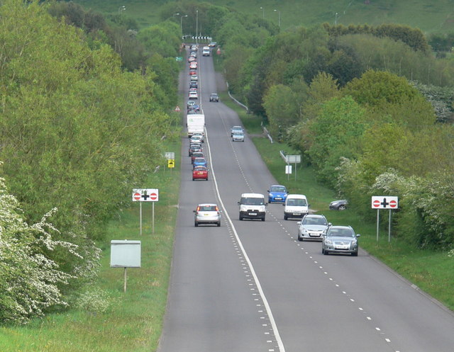 Looking east along the Bewdley Bypass Mat Fascione cc by sa 2.0