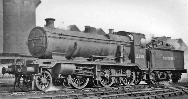 Ex-LB&SCR K class 2-6-0 at Brighton... © Ben Brooksbank cc-by-sa/2.0 ...