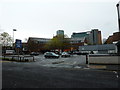 Looking from Boston Street into the Aldi car park