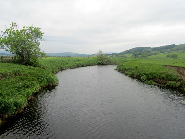 River Ribble Meander looking North