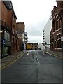 Looking from Pinstone  Street into Cross Burgess Street