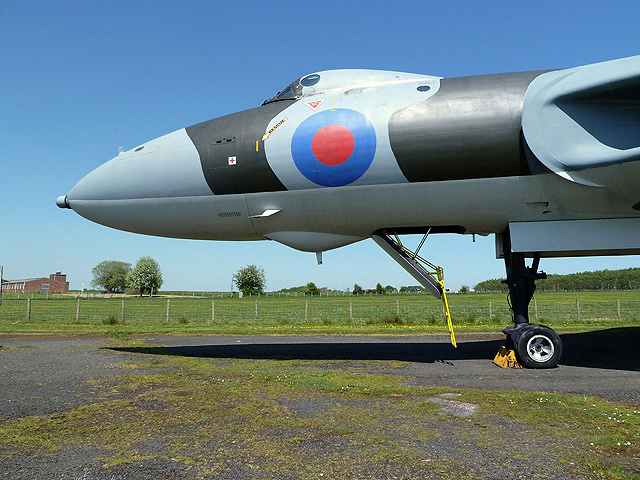 The nose of the Avro Vulcan Bomber at... © Walter Baxter cc-by-sa/2.0 ...