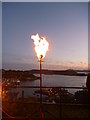 NM8630 : Diamond Jubilee Beacon at McCaig's Tower, Oban - 4th June 2012 : Lighting The Bay by Richard West