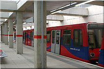 TQ3884 : Stratford International DLR station by David Kemp
