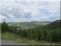 The upper section of the village of Rostrevor from the Cloughmore ridge