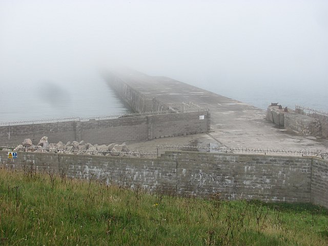 The fortified South Breakwater