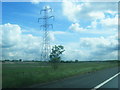 View to the north of the M62  near Joy Lane Farm