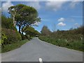 Road east from Upcott Cross to Upcott