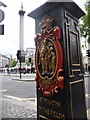 TQ3080 : London: detail of an ornate lamppost by Chris Downer