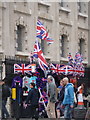 TQ3080 : London: Union flags stall by Chris Downer