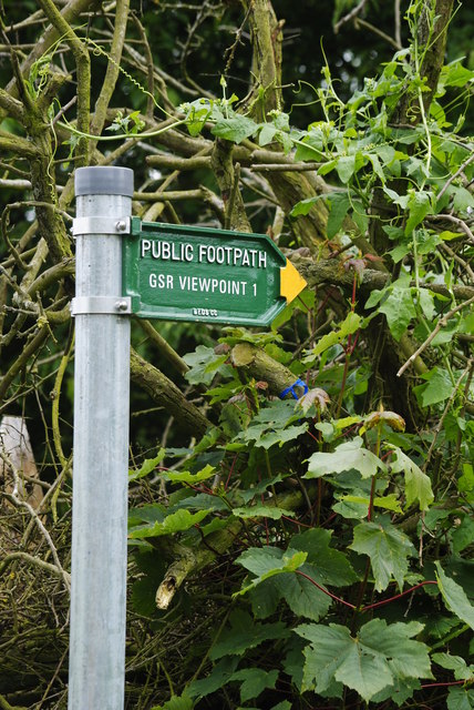 Signpost to GSR viewpoint