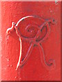 Victorian postbox, Lewes Road, BN1 - royal cipher