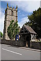 SO4107 : Raglan church by Philip Halling