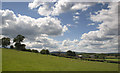 View towards Old Swaynes farmhouse