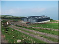 Modern livestock buildings at Carn-y-cadell uchaf