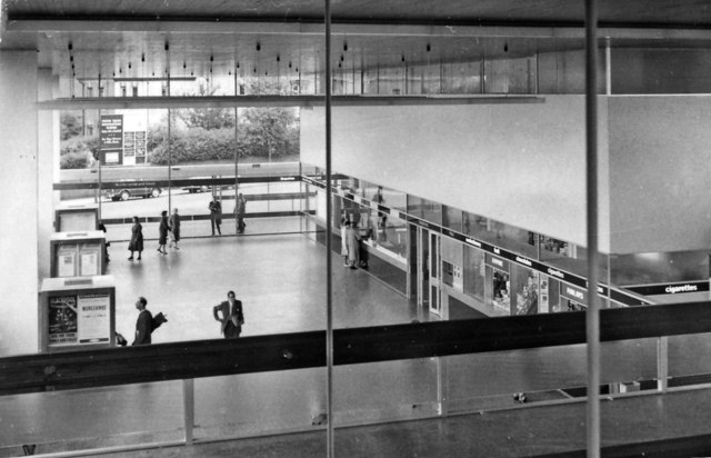 Coventry Station concourse, from interior