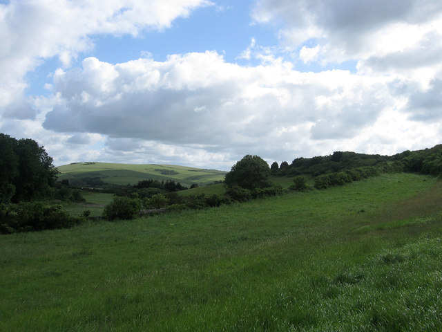 Old Lewes to Newhaven Road (1) © Simon Carey :: Geograph Britain and ...