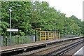 Liverpool-bound platform, Bromborough Rake Railway Station