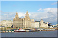 SJ3390 : Liverpool Pier Head by Wayland Smith